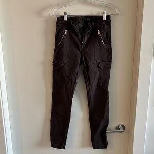 Mavi Dark Gray Jeans with Button Detail